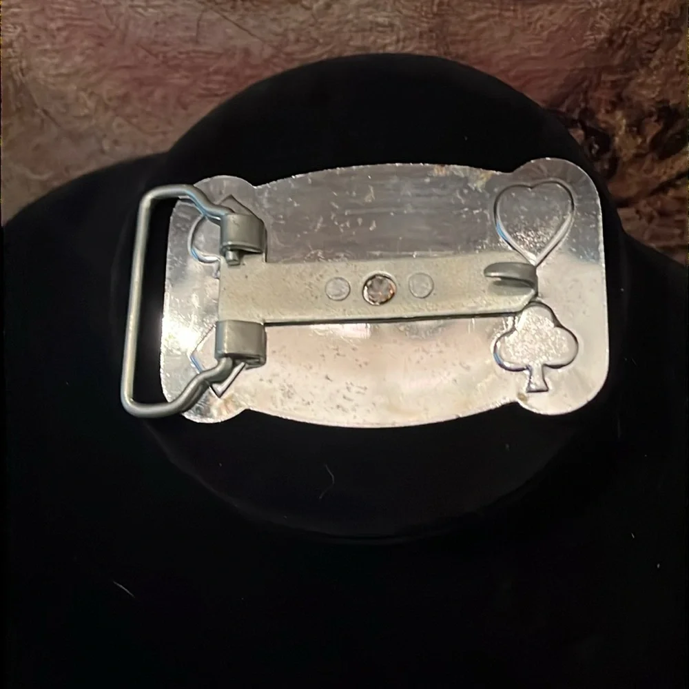 Vintage Bucking Horse & Riding Cowboy Belt Buckle